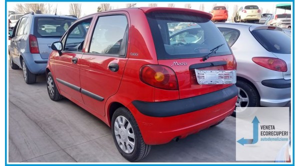 CHEVROLET (DAEWOO) MATIZ M100 del 2005 parti usate e ricambi - Tipo Motore B10S
