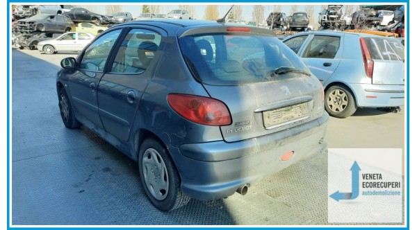 PEUGEOT 206  del 2009 parti usate e ricambi