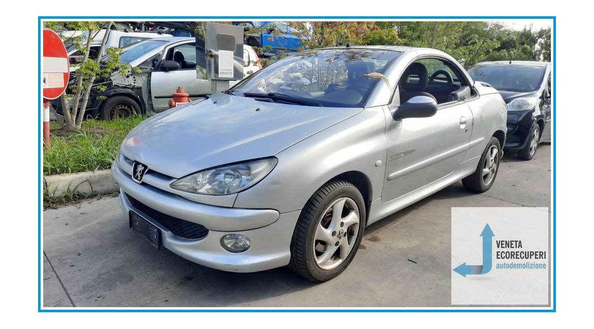 PEUGEOT 206  del 2004 parti usate e ricambi