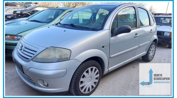CITROEN C3 1a Serie  del 2002 parti usate e ricambi - Tipo Motore 8HY