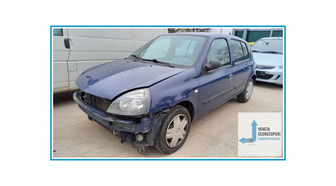 RENAULT CLIO 2a Serie  del 2005 parti usate e ricambi - Tipo Motore D7FG7