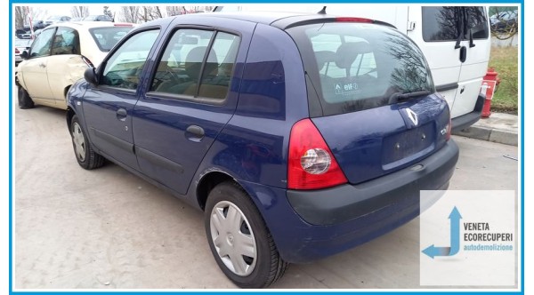 RENAULT CLIO 2a Serie  del 2005 parti usate e ricambi - Tipo Motore D7FG7