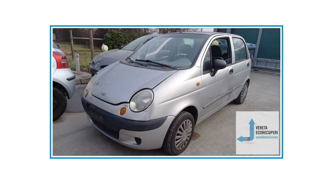 CHEVROLET (DAEWOO) MATIZ M100 del 2001 parti usate e ricambi - Tipo Motore F8CV