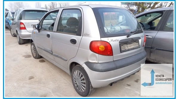 CHEVROLET (DAEWOO) MATIZ M100 del 2001 parti usate e ricambi - Tipo Motore F8CV