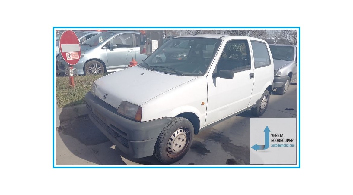 FIAT CINQUECENTO NM del 1997 parti usate e ricambi - Tipo Motore 1170A1046