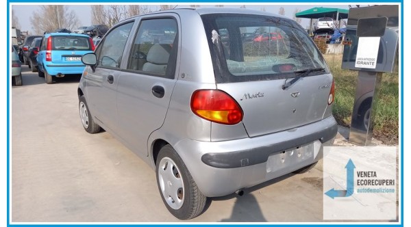 CHEVROLET (DAEWOO) MATIZ M100 del 1999 parti usate e ricambi - Tipo Motore F8CV