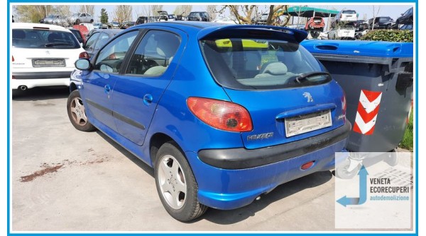 PEUGEOT 206  del 2004 parti usate e ricambi