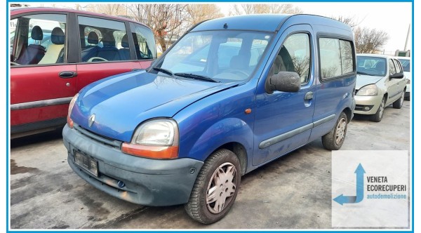 RENAULT KANGOO  del 1999 parti usate e ricambi - Tipo Motore D7FD7