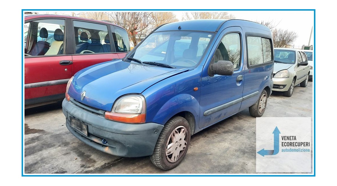 RENAULT KANGOO  del 1999 parti usate e ricambi - Tipo Motore D7FD7