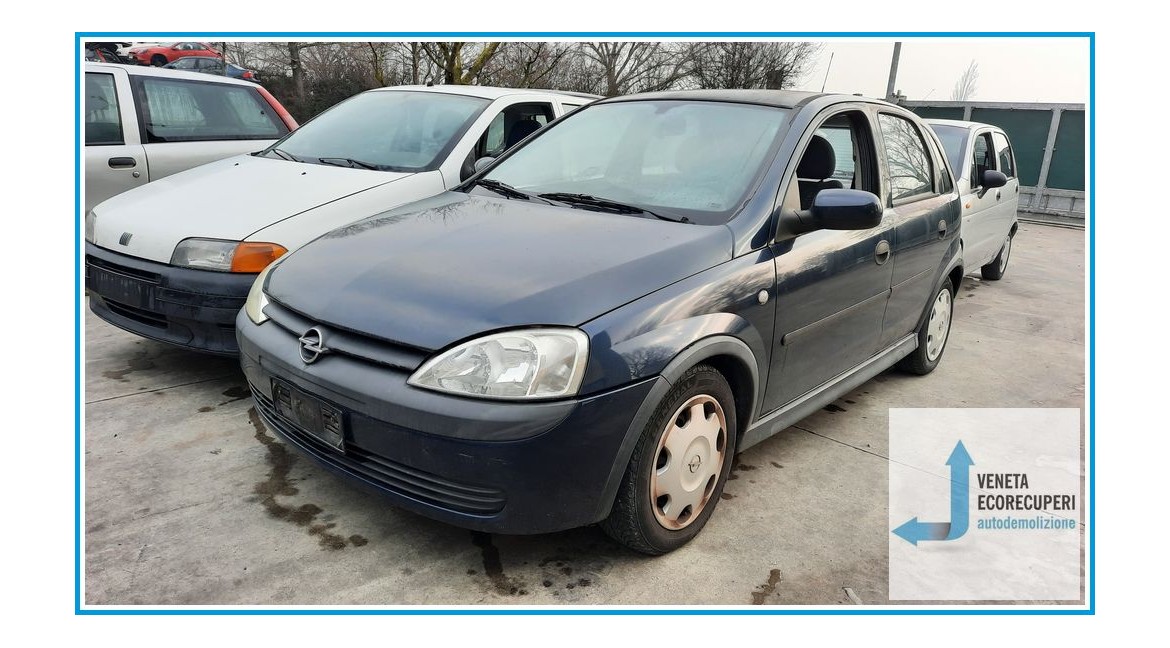 OPEL CORSA X01 del 2002 parti usate e ricambi - Tipo Motore Z12XE