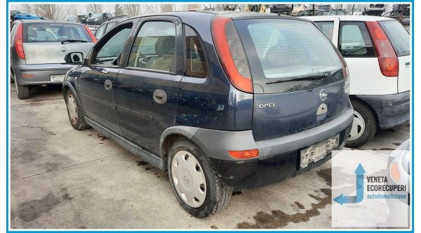 OPEL CORSA X01 del 2002 parti usate e ricambi - Tipo Motore Z12XE