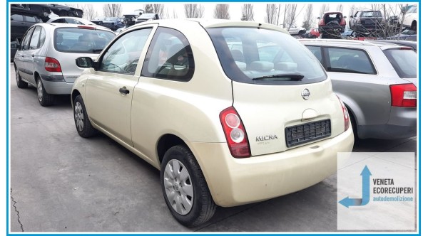 NISSAN MICRA K12E del 2004 parti usate e ricambi - Tipo Motore CR12