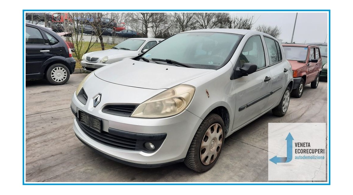 RENAULT CLIO 3a Serie  del 2006 parti usate e ricambi - Tipo Motore D4FD7